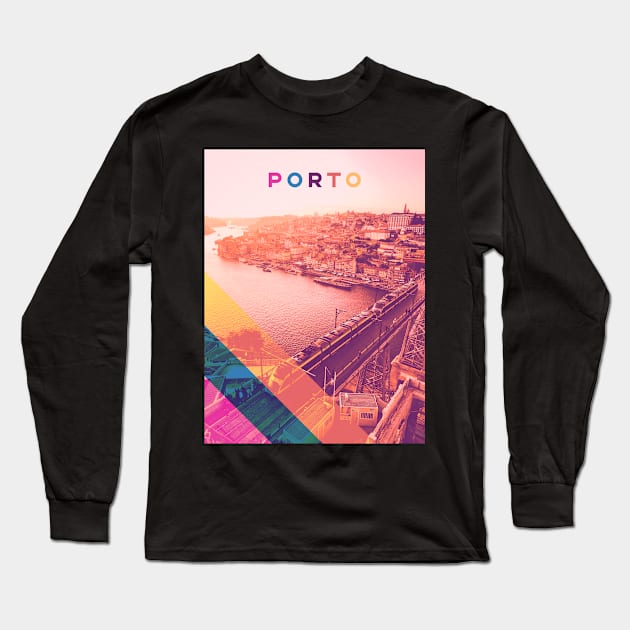 Porto Portugal Long Sleeve T-Shirt by deadright